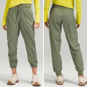 Lululemon Dance Studio Mid-Rise Jogger Green Twill Women’s Size 6